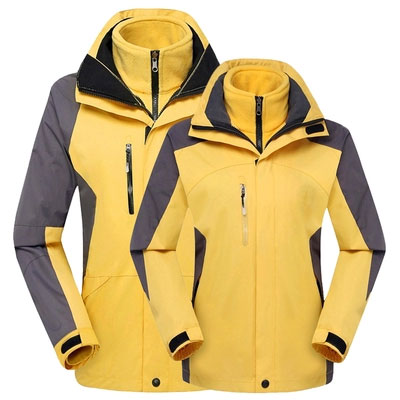 定制印logo沖鋒衣男女秋冬季三合一兩件套定做印字刺繡戶外工作服